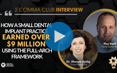 How a Small Dental Implant Practice Earned Over $9 Million using DIM’s Full-Arch Framework